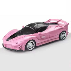 1:18 Scale High-Speed Drift RC Car with LED Lights – Realistic Remote Control Racing Toy for Kids & Boys