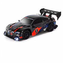1:24 RC Drift Car 4WD Remote Control High Speed Racing Vehicle with LED Lights 2.4GHz Radio