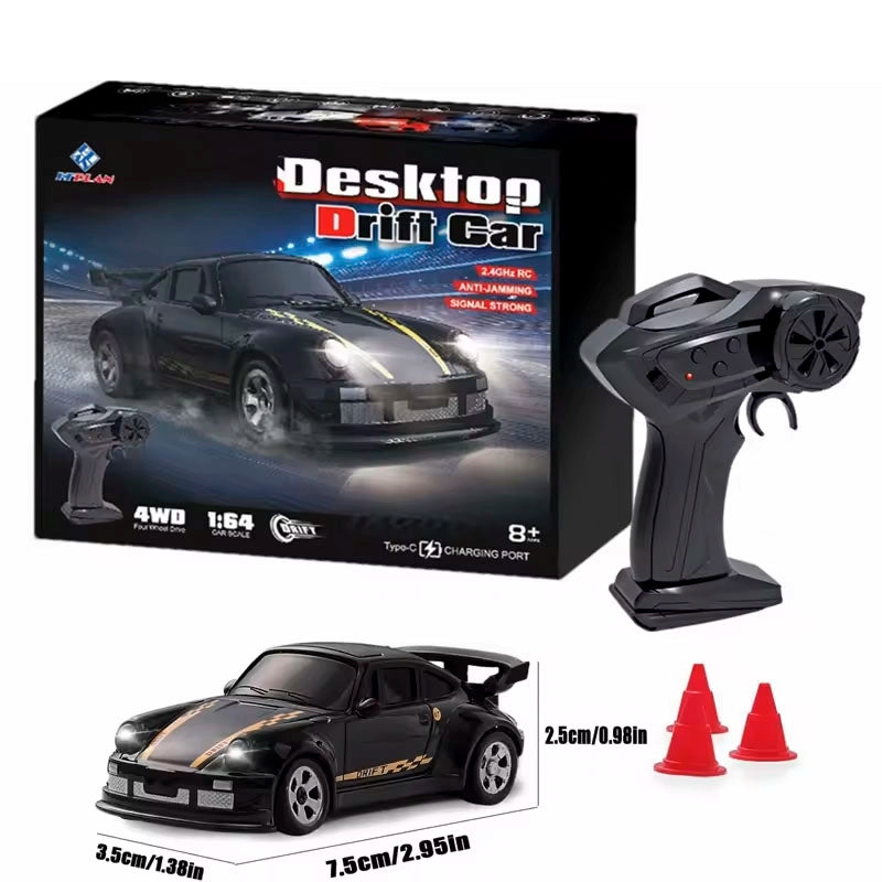 1:64 2.4G 4WD Drift RC Car – High Speed Remote Control Racing Car