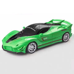 1:18 Scale High-Speed Drift RC Car with LED Lights – Realistic Remote Control Racing Toy for Kids & Boys